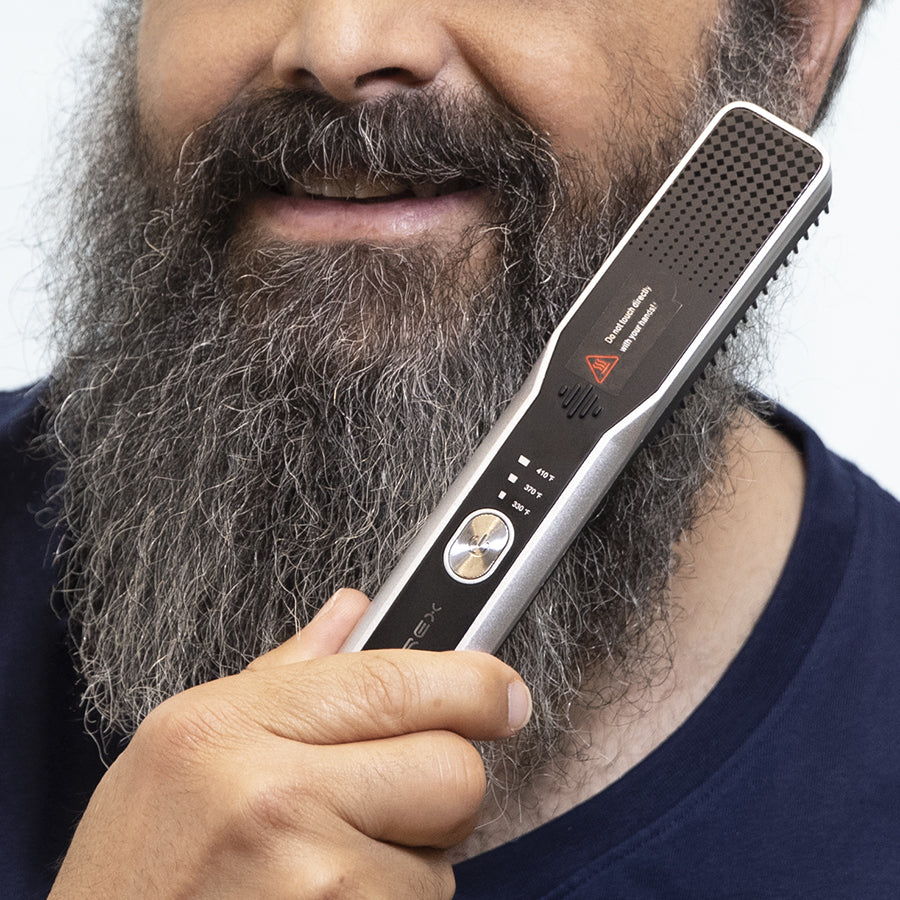 liberex-beard-straightener-for-men use